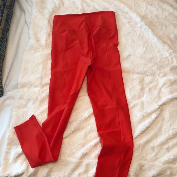 P.E. Nation Red Zip leggings - Picture 2 of 5